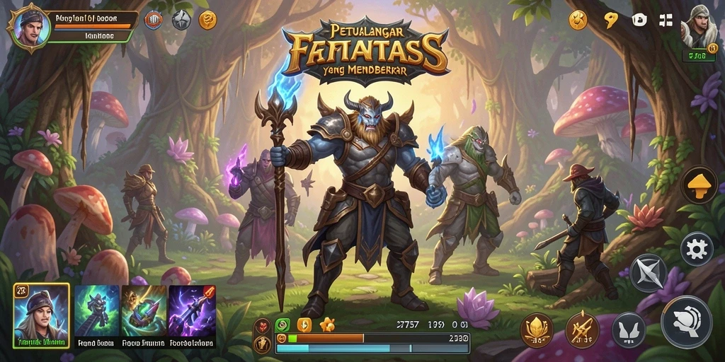 Screenshot menampilkan aksi pertempuran mendebarkan dalam 2757.