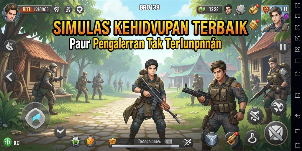 Tampilan gameplay BRO138 yang menarik dan interaktif.