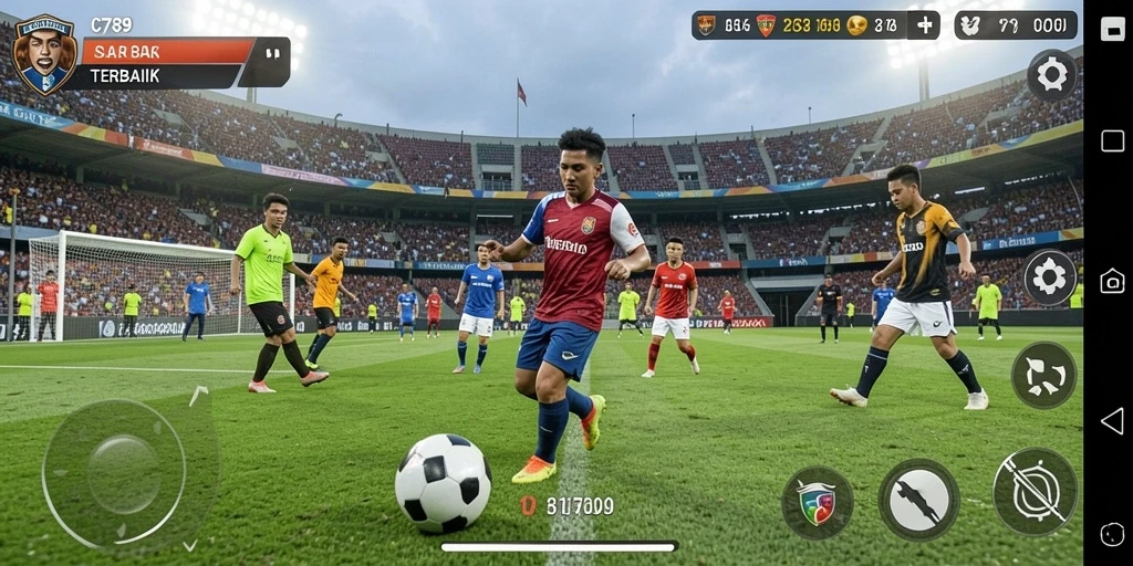 Tampilkan gameplay seru dengan grafik canggih di C789.