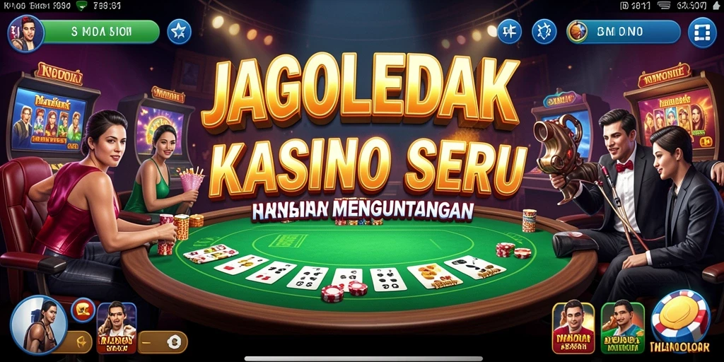 Tampilan gameplay JAGOLEDAK yang menarik dan mendebarkan.