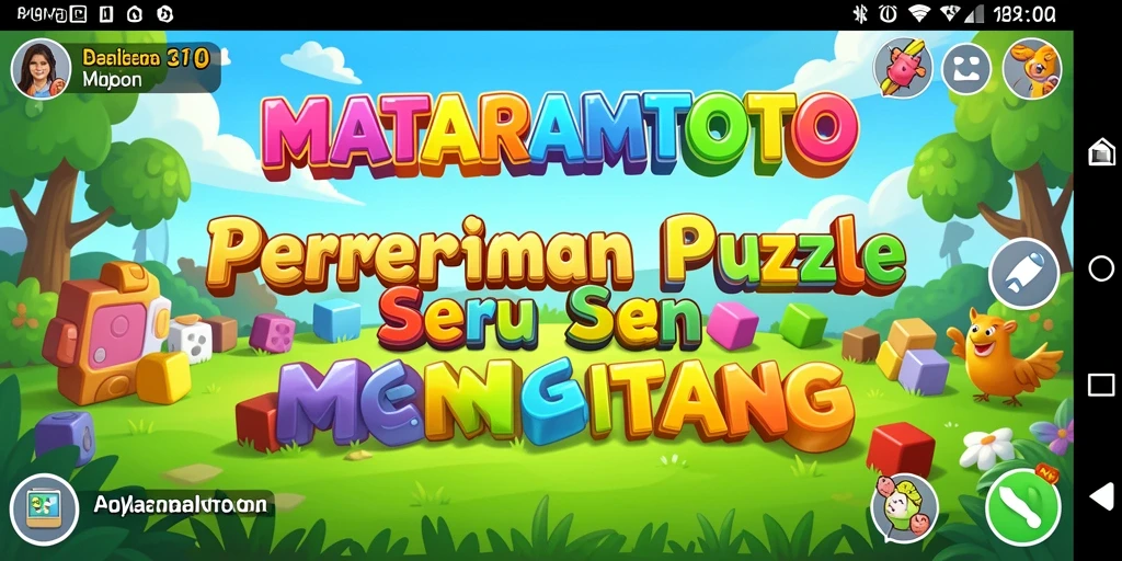Tampilan gameplay yang seru dan menantang dalam MATARAMTOTO.