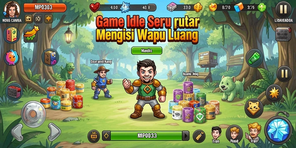 Tampilan seru gameplay MPO303 yang mengasyikkan.