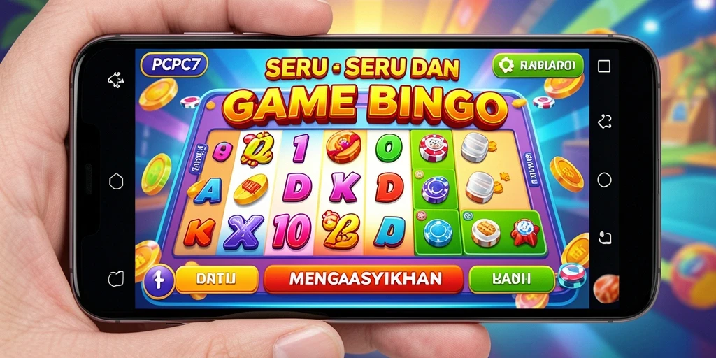 Tampilan seru gameplay Bingo pada PCPC7.