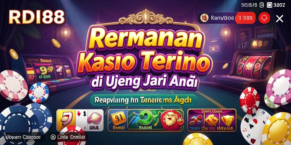 Tampilan screenshot RDI88 menampilkan gameplay Kasino yang menakjubkan.