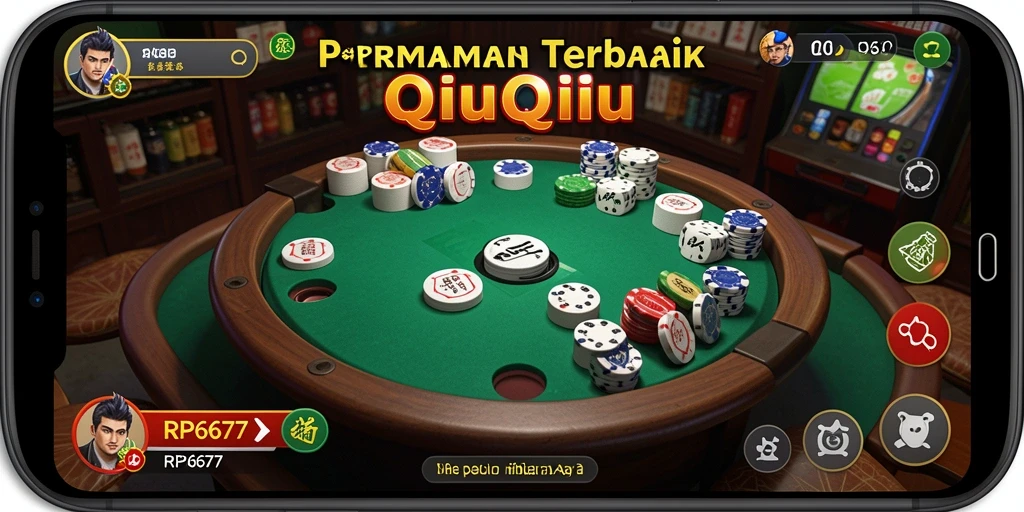 Tampilan gameplay QiuQiu yang menarik dari RP6677.