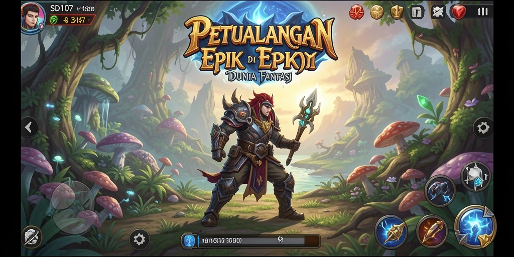 Gameplay RPG menakjubkan dengan grafis yang memukau dan petualangan epik.
