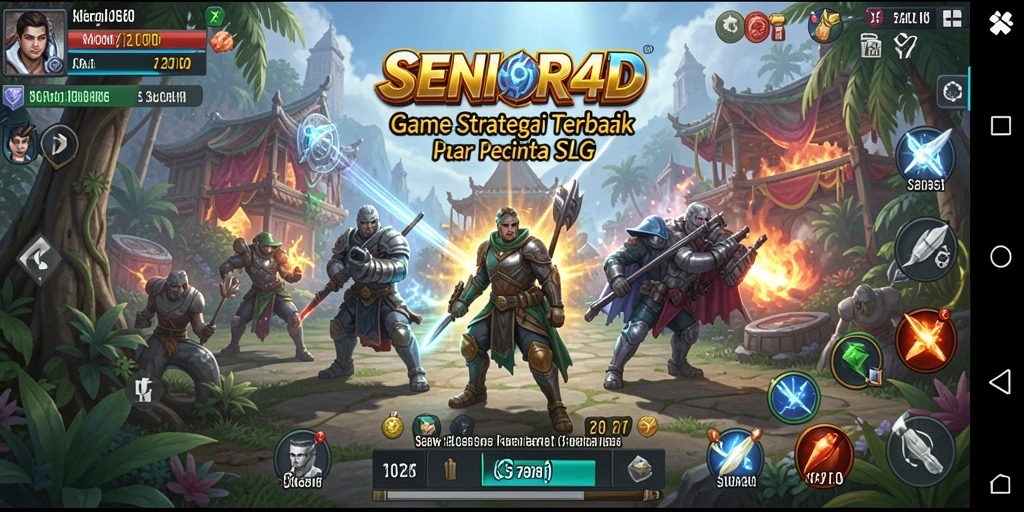 Tampilan menarik dari permainan SENIOR4D yang penuh aksi.
