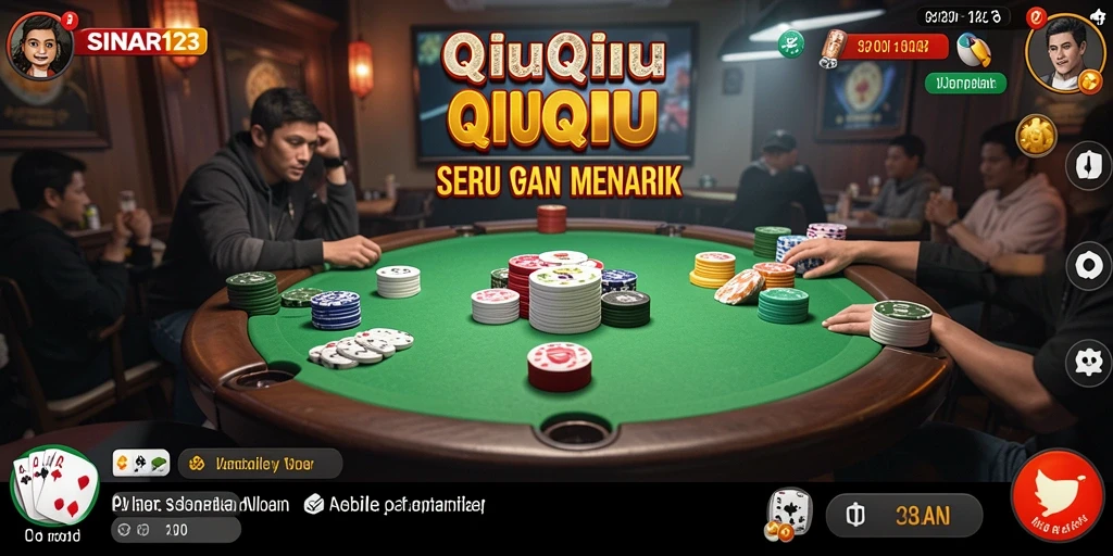 Tampilan gameplay menarik dari SINAR123 QiuQiu yang mengasyikkan.
