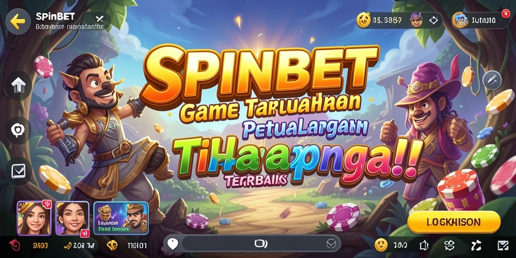 Tampilan gameplay SPINBET yang mendebarkan dan interaktif.