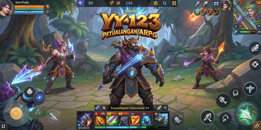 Tampilkan gameplay epik dari petualangan ARPG